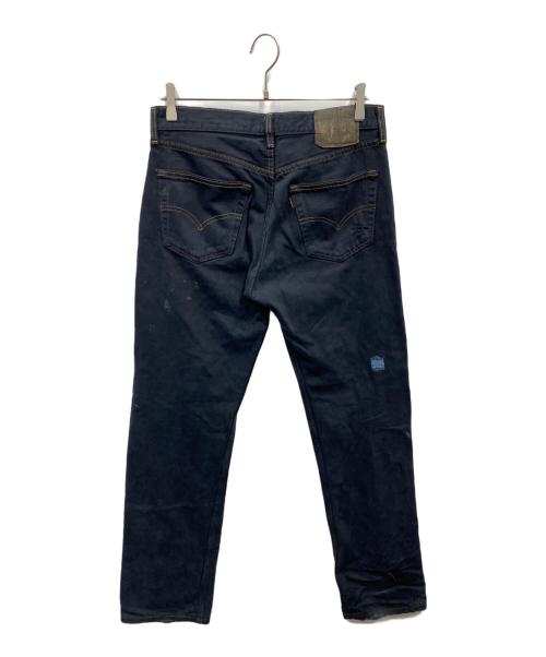 LEVI'S（リーバイス）LEVI'S (リーバイス) リメイクデニムパンツ ブラック サイズ:W32の古着・服飾アイテム