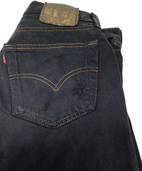 LEVI'S（リーバイス）LEVI'S (リーバイス) リメイクデニムパンツ ブラック サイズ:W32の古着・服飾アイテム