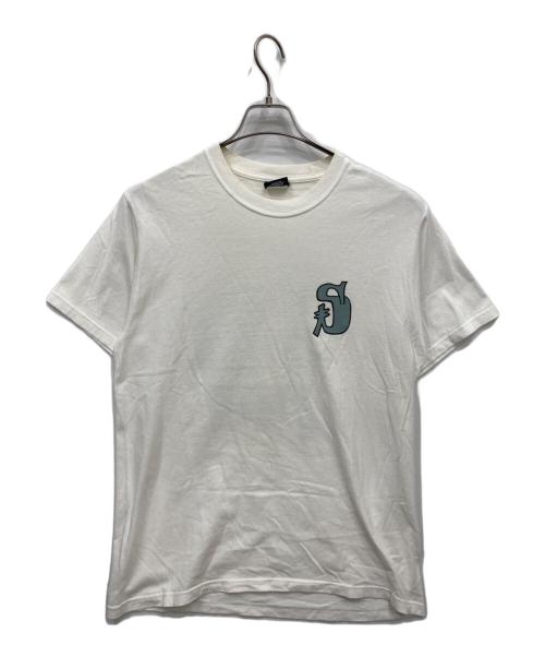 stussy（ステューシー）stussy (ステューシー) プリントTシャツ ホワイト サイズ:Mの古着・服飾アイテム