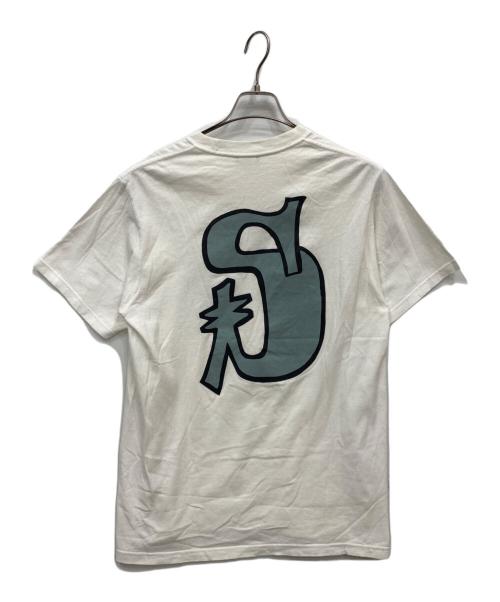 stussy（ステューシー）stussy (ステューシー) プリントTシャツ ホワイト サイズ:Mの古着・服飾アイテム
