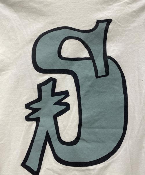 stussy（ステューシー）stussy (ステューシー) プリントTシャツ ホワイト サイズ:Mの古着・服飾アイテム