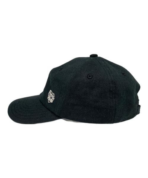 HUMAN MADE（ヒューマンメイド）HUMAN MADE (ヒューマンメイド) 6PANEL LINEN CAP ブラックの古着・服飾アイテム