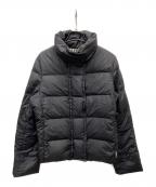 BURBERRYバーバリー）の古着「裏ノバチェック柄ダウンジャケット」｜ブラック