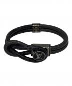 LOUIS VUITTONルイ ヴィトン）の古着「ブレスレット・ループ イット」｜ブラック