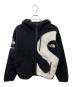 Supreme（シュプリーム）の古着「S LOGO HOODED FLEECE JACKET」｜ブラック