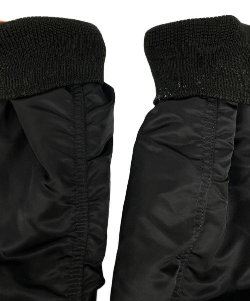ALPHA INDUSTRIES（アルファインダストリーズ）ALPHA INDUSTRIES (アルファインダストリーズ) MA-1ジャケット ブラック サイズ:Mの古着・服飾アイテム
