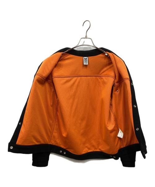 myne（マイン）MYNE (マイン) clear pocket trucker jacket ブラック サイズ:Ⅿの古着・服飾アイテム