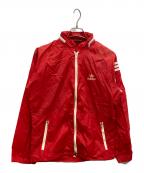 adidasアディダス）の古着「ナイロンジャケット」｜レッド