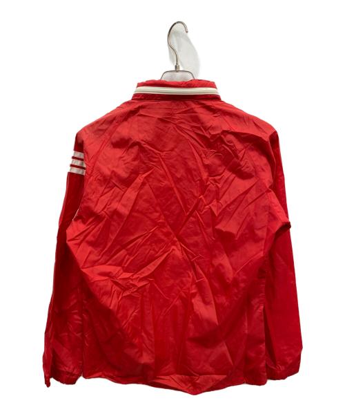 adidas（アディダス）adidas (アディダス) ナイロンジャケット レッド サイズ:Mの古着・服飾アイテム