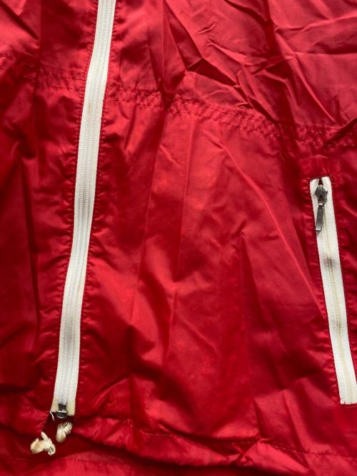 adidas（アディダス）adidas (アディダス) ナイロンジャケット レッド サイズ:Mの古着・服飾アイテム