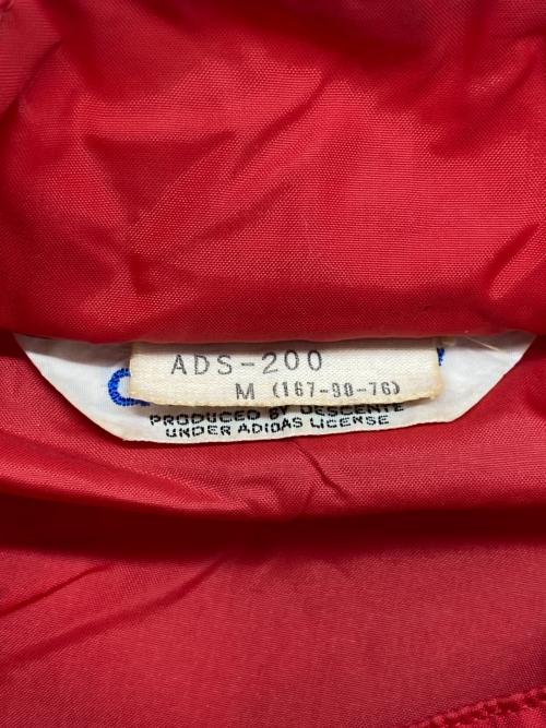 adidas（アディダス）adidas (アディダス) ナイロンジャケット レッド サイズ:Mの古着・服飾アイテム