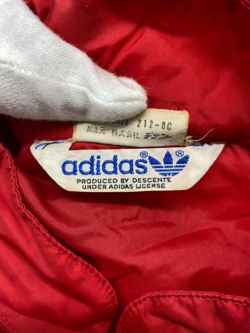 adidas（アディダス）adidas (アディダス) ナイロンジャケット レッド サイズ:Mの古着・服飾アイテム