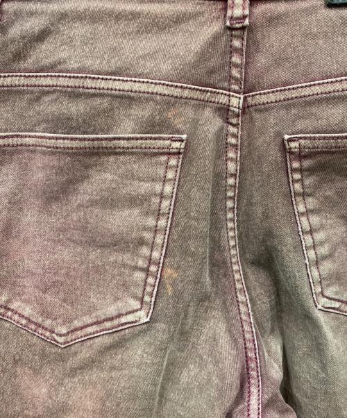 DIESEL（ディーゼル）DIESEL (ディーゼル) デニムパンツ レッド サイズ:24の古着・服飾アイテム