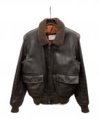 US ARMYユーエスアーミー）の古着「G-1レザージャケット」｜ブラウン