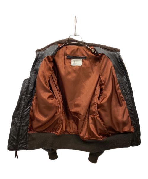 US ARMY（ユーエスアーミー）US ARMY (ユーエスアーミー) G-1レザージャケット ブラウン サイズ:42の古着・服飾アイテム