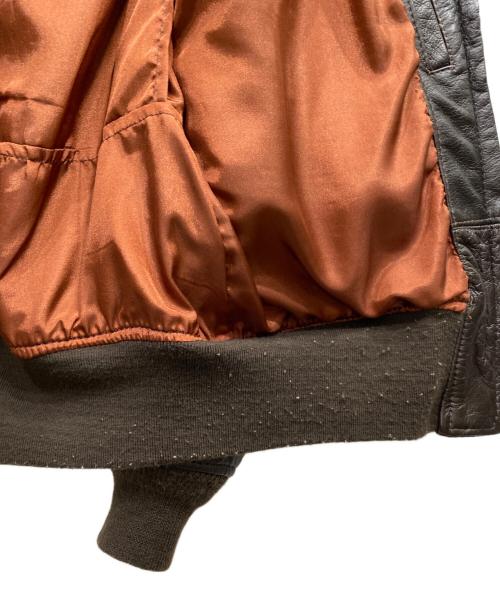 US ARMY（ユーエスアーミー）US ARMY (ユーエスアーミー) G-1レザージャケット ブラウン サイズ:42の古着・服飾アイテム