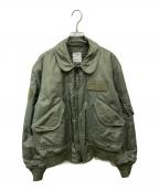 US ARMYユーエスアーミー）の古着「CWU 45/Pフライトジャケット」｜グリーン