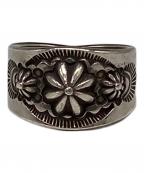 Edison Sandy Smithエディソン・サンディ・スミス）の古着「スタンプワークリング」｜シルバー