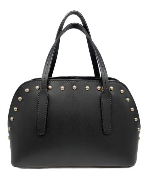 Milos（ミロス）MILOS (ミロス) スタッズハンドバッグ ブラックの古着・服飾アイテム