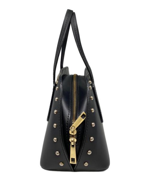 Milos（ミロス）MILOS (ミロス) スタッズハンドバッグ ブラックの古着・服飾アイテム