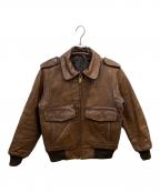 古着フルギ）の古着「A-2レザージャケット」｜ブラウン