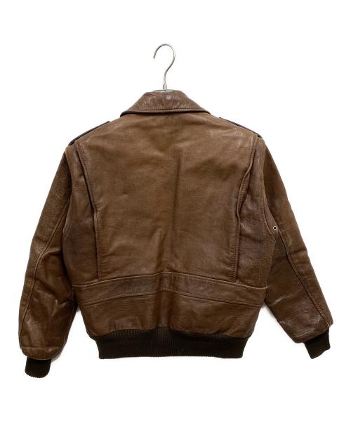 古着（フルギ）古着 (フルギ) A-2レザージャケット ブラウン サイズ:Mの古着・服飾アイテム