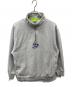 HUF（ハフ）の古着「ハーフジップスウェット」｜グレー