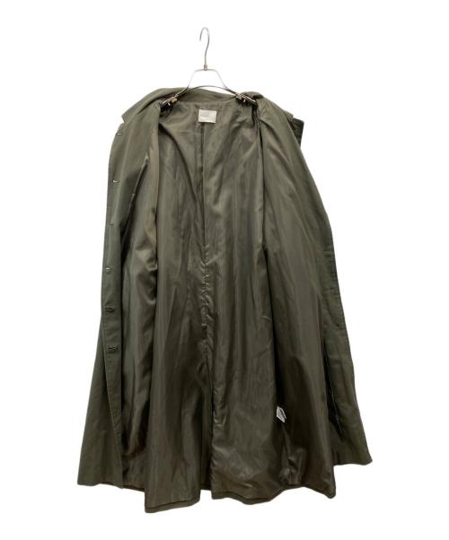 willfully（ウィルフリー）willfully (ウィルフリー) ステンカラーコート グリーン サイズ:FREEの古着・服飾アイテム