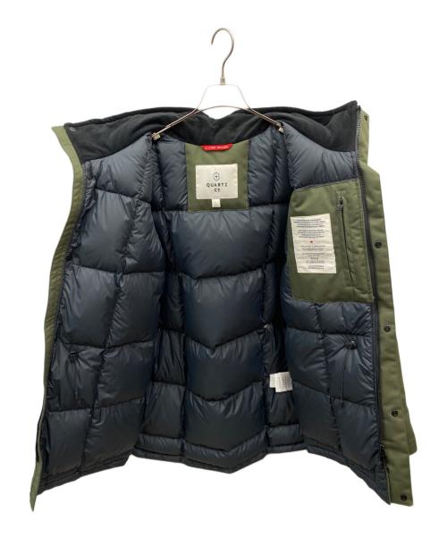QUARTZ（クオーツ）QUARTZ (クオーツ) 4ポケットダウンジャケット グリーン サイズ:Lの古着・服飾アイテム