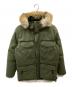 QUARTZ（クオーツ）の古着「4ポケットダウンジャケット」｜グリーン