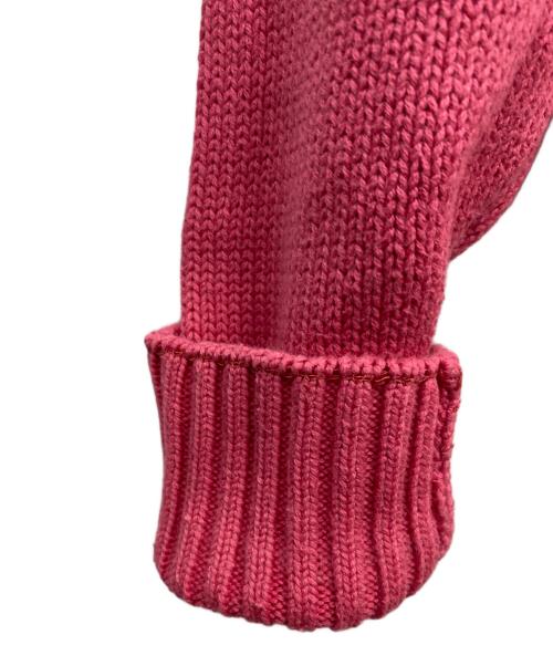 POLO RALPH LAUREN（ポロ・ラルフローレン）POLO RALPH LAUREN (ポロ・ラルフローレン) ハイゲージニット ピンク サイズ:Sの古着・服飾アイテム