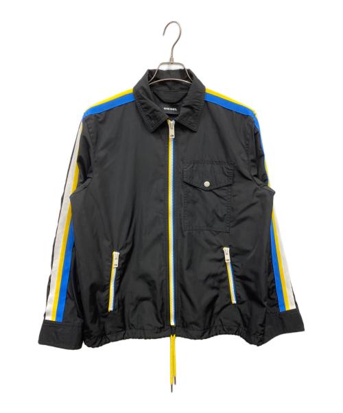 DIESEL（ディーゼル）DIESEL (ディーゼル) ジップアップジャケット ブラック サイズ:Sの古着・服飾アイテム