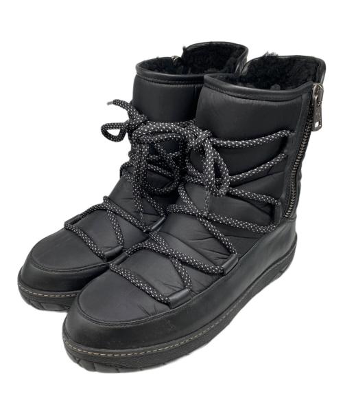 MONCLER（モンクレール）MONCLER (モンクレール) スノーブーツ ブラック サイズ:42の古着・服飾アイテム