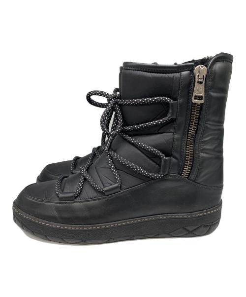 MONCLER（モンクレール）MONCLER (モンクレール) スノーブーツ ブラック サイズ:42の古着・服飾アイテム