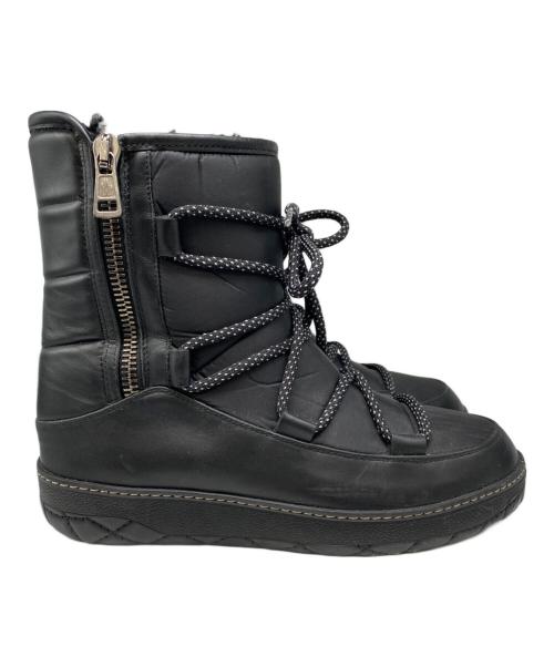 MONCLER（モンクレール）MONCLER (モンクレール) スノーブーツ ブラック サイズ:42の古着・服飾アイテム
