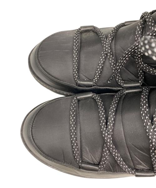 MONCLER（モンクレール）MONCLER (モンクレール) スノーブーツ ブラック サイズ:42の古着・服飾アイテム