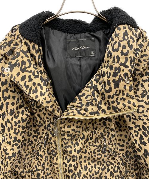 RatRoen（ラットロエン）RatRoen (ラットロエン) ジャケット レオパード アウター イエロー サイズ:48の古着・服飾アイテム