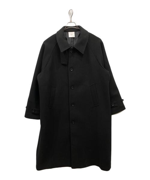 ENDER PRODUCTS（アンダープロダクツ）ENDER PRODUCTS (アンダープロダクツ) チンスト付ステンカラーコート ブラック サイズ:Lの古着・服飾アイテム