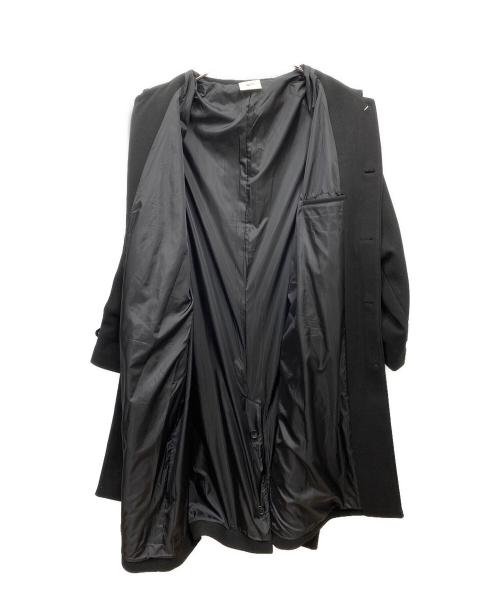 ENDER PRODUCTS（アンダープロダクツ）ENDER PRODUCTS (アンダープロダクツ) チンスト付ステンカラーコート ブラック サイズ:Lの古着・服飾アイテム