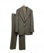 COMOLIコモリ）の古着「19AW LOVAT セットアップスーツ」｜ベージュ