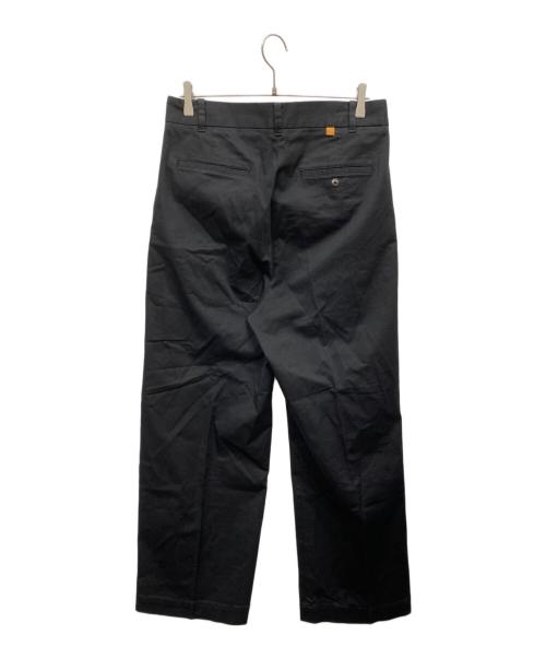 BEAMS Lights（ビームスライト）BEAMS Lights (ビームスライト) ディーププリーツ ワイドパンツ ブラック サイズ:Lの古着・服飾アイテム