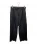 BEAMS Lights（ビームスライト）の古着「ディーププリーツ ワイドパンツ」｜ブラック