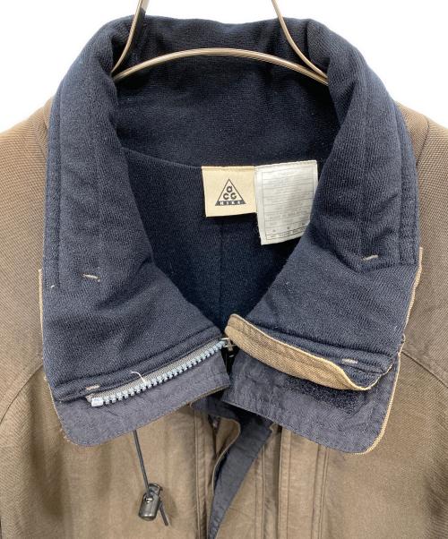 NIKE ACG（ナイキエーシージー）NIKE ACG (ナイキエーシージー) ジップアップジャケット ブラウン サイズ:Mの古着・服飾アイテム