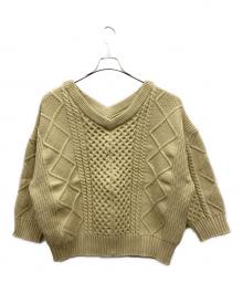 F/CE.（エフシーイー）の古着「LIGHT ALAN KNIT」｜アイボリー