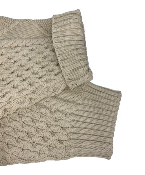 F/CE.（エフシーイー）F/CE. (エフシーイー) LIGHT ALAN KNIT アイボリー サイズ:FREEの古着・服飾アイテム