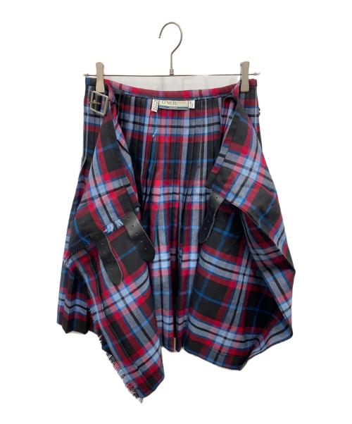 O'NEIL OF DUBLIN（オニールオブダブリン）O'NEIL OF DUBLIN (オニールオブダブリン) オニールオブダブリン 巻きスカート ネイビー サイズ:38の古着・服飾アイテム