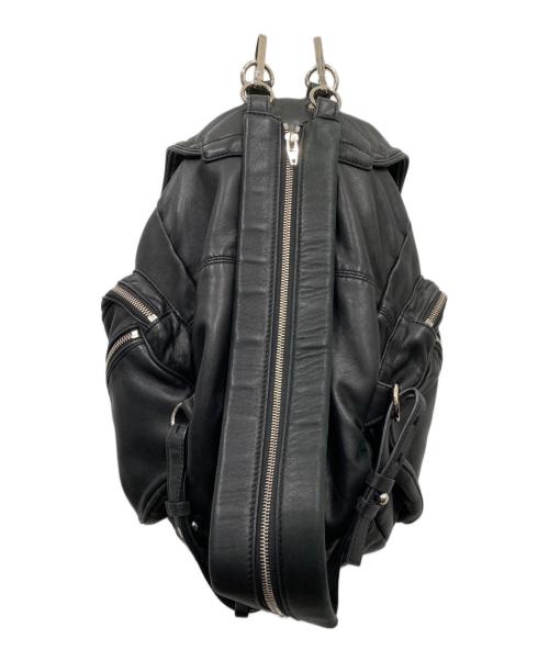 ALEXANDER WANG（アレキサンダー・ワン）ALEXANDER WANG (アレキサンダー・ワン) Black Mini Marti Backpack ブラックの古着・服飾アイテム