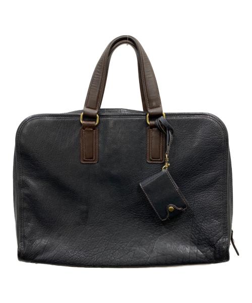 土屋鞄（ツチヤカバン）土屋鞄 (ツチヤカバン) アルマスバッファローブリーフ ブラックの古着・服飾アイテム