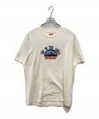 SUPREMEシュプリーム）の古着「20SS Top of the world S/S top」｜ベージュ