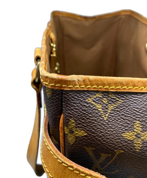 LOUIS VUITTON（ルイ ヴィトン）LOUIS VUITTON (ルイ ヴィトン) ショルダートートバッグ ブラウンの古着・服飾アイテム